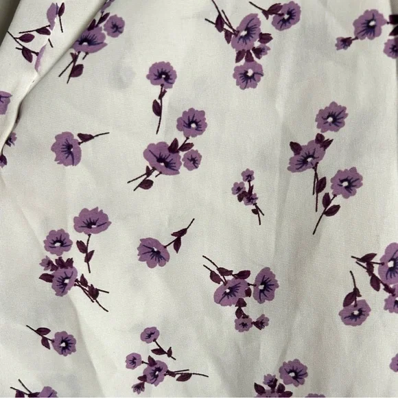 Floral Puff Sleeve Dress - Picture 4 of 4